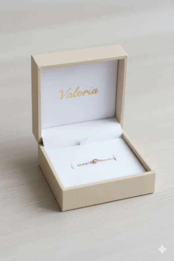 Pulsera bebé Pulsera de oro para bebé, delicada y segura, perfecta para acompañar sus primeros momentos con un toque de ternura y brillo.